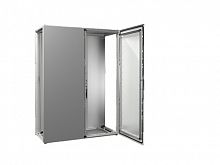 VX Шкаф 1200x1600x500 с монтажной платой, двухстворчатая дверь | код 8265000 | Rittal