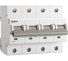 Автоматический выключатель ВА 47-125 4P 20А (C) 15кА PROXIMA EKF | код mcb47125-4-20C | EKF