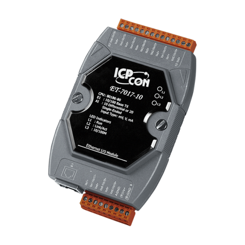 ET-7017-10 CR Ethernet I/O Module with 10/20-ch AI (RoHS) | код 00-06018185 | ICP DAS