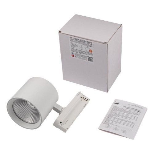 Светильник трековый трехфазный ДПО 7020 LED-40 Вт 4400 Лм 4000К IP40 черный 36° 180–265В Jazzway | код 5062795 | JazzWay фото 4 Светильник трековый трехфазный ДПО 7020 LED-40 Вт 4400 Лм 4000К IP40 черный 36° 180–265В Jazzway | код 5062795 | JazzWay фото 4