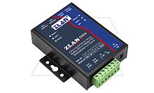 Преобразователь интерфейсов ZLAN5243A, RS-232/485/422 в Ethernet, 2xRS-485, 2xRS-232/422, Modbus Gateway, 24VDC | код ZLAN5243A | ZLAN