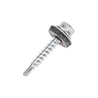 Саморез кровельный 4,8х29мм, цинк, короб (250 шт/уп) KRANZ | код 1201-4829-3 | KRANZ