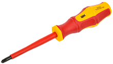 ARMA2L 3 Отвертка диэлектрическая PH/SL2х100 К3 IEK | код A2L3-SC30-K3-HS-20-100 | IEK