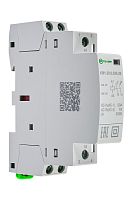 KM1.20.0.024.20 Модульный контактор 2НО контакта 20А (~/= 24В AC/DC) | код KM120002420 | РЕЛЕОН