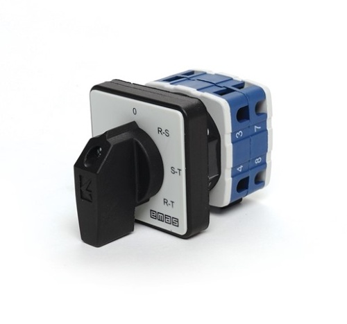 Кулачковый переключатель PSA, 25А, переключатель предела, 4 полюса, 45 градусов | код PSA025OK422S | EMAS Кулачковый переключатель PSA, 25А, переключатель предела, 4 полюса, 45 градусов | код PSA025OK422S | EMAS