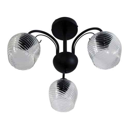 Светильник Берта 131 черн.муар (Плафон 8270) НСБ 01-3х60-158 Е27 ИУ | код 1005404646 | Элетех