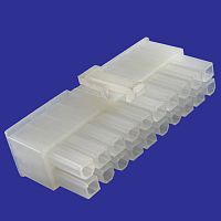 Разъём питания низковольтный RUICHI MF-2x10F, клеммный, 20 контактов | код 107544 | Ruichi