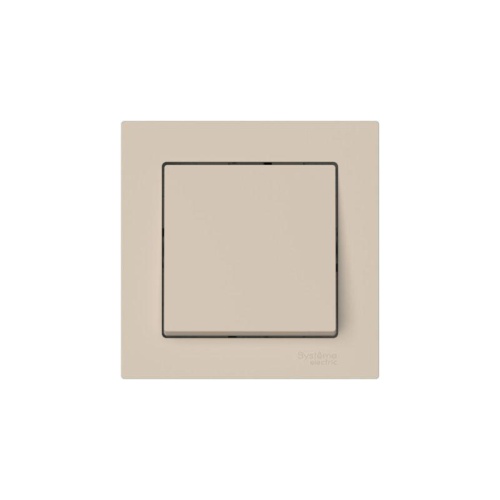 ATLASDESIGN 1-клавишный ВЫКЛЮЧАТЕЛЬ, сх.1, 10АХ, в сборе, быстрозажимные клеммы, ПЕСОЧНЫЙ | код ATN001212S | Systeme Electric фото 4