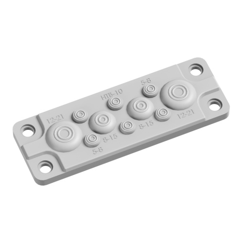 Кабельный ввод FL13, пластик V0 UL94, IP55, +130 - 40, 10 отверстий | код R5HTB10 | DKC