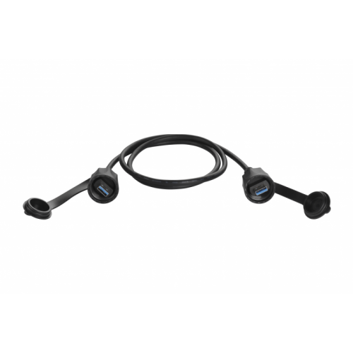 Индустриальный шнур LANMASTER USB 3.0, IP68, 3.0 м, черный | код LAN-USB3-USB3-3.0-WP | LANMASTER Индустриальный шнур LANMASTER USB 3.0, IP68, 3.0 м, черный | код LAN-USB3-USB3-3.0-WP | LANMASTER