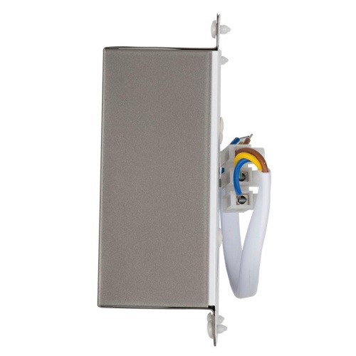 Светильник светодиодный PPL 089/G OPAL 9Вт 3000К IP40 GREY Грильято 100х100мм Домино ДВО JazzWay 5068988 фото 2