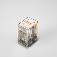 Реле, 4CO, 230VAC, 3A, светодиод | код RKM4CO730L | Shenler