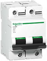 Выключатель автоматический двухполюсный C120N 125А B 10кА | код. A9N18347 | Schneider Electric 