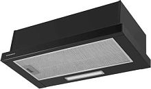 Вытяжка встраиваемая Maunfeld Clyde 50 черный управление: кулисные переключатели (1 мотор) | код 2005556 | MAUNFELD
