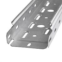 Лоток перфорированный 400х150х3000 (2,0 мм) (3 м/уп) Промрукав | код PR08.23839 | ПРОМРУКАВ