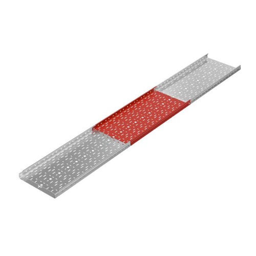 Лоток листовой перфорированный 400х50 L2000 0.8мм "Быстрый монтаж ПЛЮС" LPplus50-400-0.8-2000 КМ PL2482 фото 3 Лоток листовой перфорированный 400х50 L2000 0.8мм "Быстрый монтаж ПЛЮС" LPplus50-400-0.8-2000 КМ PL2482 фото 3