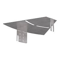 Крышка угла горизонтального изменяемого 0-45 градусов Стандарт 200 Промрукав | код PR16.1006 | ПРОМРУКАВ