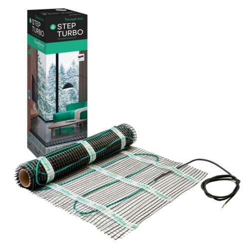 STEP TURBO Мат нагревательный STM200020, 200 Вт/м2, 400 Вт, 2 м2 | код STM200020 | Systeme Electric