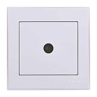 Розетка RAIN ТВ оконечная белая | код 703-0202-130 | Lezard