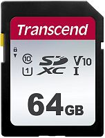 Флеш карта SDXC 64GB Transcend TS64GSDC300S 300S w/o adapter | код 1359472 | Transcend