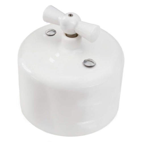 Выключатель 1-кл. RF керамика бел. | код R1-210-01 | Bironi Выключатель 1-кл. RF керамика бел. | код R1-210-01 | Bironi