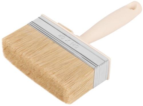 Макловица натуральная светлая щетина пластиковый корпус "мини" 40х140мм FIT 01653 фото 2