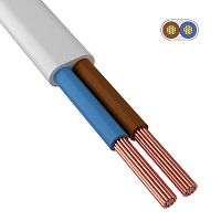 Провод ПБГВВ/ПУГСП 2x1,5 мм кв 100 м ГОСТ 26445-85, ТУ 3551-021-38229892-2017 | код 01-8350-1 | REXANT