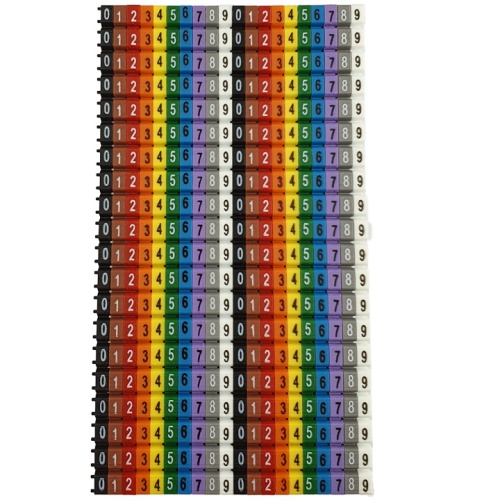 KCG 3 Маркировка кабеля (4,0…6,0 мм.кв.) 4 (желтый) (9946) | код 1150107 | ONKA KCG 3 Маркировка кабеля (4,0…6,0 мм.кв.) 4 (желтый) (9946) | код 1150107 | ONKA