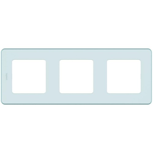 Рамка 3 поста INSPIRIA мятный | код 673955 | Legrand Рамка 3 поста INSPIRIA мятный | код 673955 | Legrand