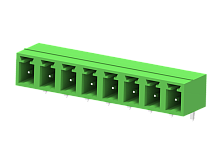 MC-PD5.08H03-0001 Разъём штекерный MC,угл. конт.,шаг 5.08мм, 3 конт., зел., шт | код MC-PD5.08H03-0001 | SUPU