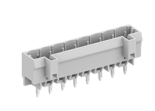 450721 Вилка на плату MCS вертик., шаг 5.0мм, 21 конт., сер., шт | код 450721 | SUPU