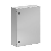 Корпус навесной STH с М/П из нержавеющей cтали AISI304 ВxШxГ 800x600x250 мм, с фланцем, IP66 | код R5STH0869F-304 | DKC