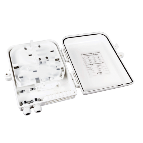 Настенный распределительный бокс на 16 волокон, наружной установки, IP65 | код LAN-FDB-FTTH16/OUT | LANMASTER Настенный распределительный бокс на 16 волокон, наружной установки, IP65 | код LAN-FDB-FTTH16/OUT | LANMASTER