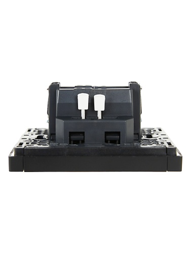 FORTE&PIANO Выключ. 1-кл. 10А FP101 чер. IEK | код FP-V10-0-10-1-K02 | IEK фото 2