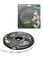 Лента светодиодная SMD2835-120 LED/м-IP20-12 В-9,6 Вт/м-4000 К (5 м) блистер TDM | код SQ0331-0366 | TDM