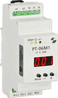 Реле контроля тока РТ-06М1 0-5А пост./50Гц контроль превыш. установ. велич. тока индикация текущего знач. тока пит. от сети 12-240В пост./50Гц задерж. сраб. 0.32-600с ток контактов исполн. реле 8А 1п УХЛ4 Реле и Автоматика A8223-79682705