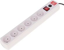 Сетевой фильтр Most LR 1.7м (6 розеток) белый (пакет ПЭ) | код 578421 | MOST