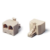Разветвитель US-12 RJ45 8P8C (джек) -> 2x8P8C (розетки) | код US-12 | Cablexpert