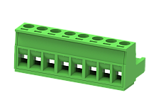 MC-RB5.0H08C-0001 Клемма МС, шаг 5.0мм, 8 конт.,зел., шт | код MC-RB5.0H08C-0001 | SUPU