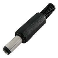 Разъём питания штырьковый SZC-0030b/5.5*2.5*14 мм, на кабель | код 107582 | SZC