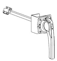 ВЫНОСНАЯ БОКОВАЯ ПОВОРОТНАЯ РУКОЯТКА SD630новинка | код SSDERHS15B0630 | Systeme Electric