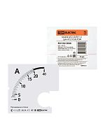 Шкала Ш72 20/5А-1,5 (для А72 Х/5А) TDM | код SQ1102-2046 | TDM