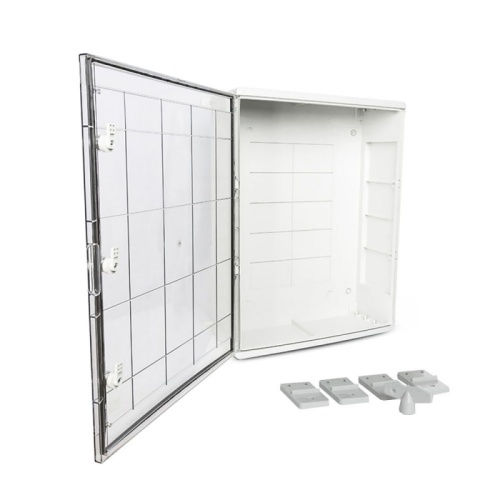 Корпус пластиковый с монтажной панелью ЩМП IP65 прозрачная дверь 800х600х260 Промрукав | код PR08.26497 | ПРОМРУКАВ