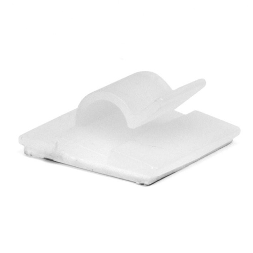 Клипса самоклеящаяся 25х25 бел. (уп.100шт) | код 25436SR | DKC