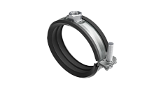 Хомут быстрой фиксации с изоляцией с гайкой М8 для труб d 3/8 | код BHL21038 | DKC