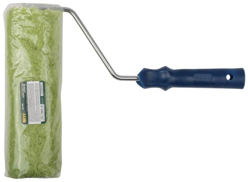 Валик "Профи" полиакриловый нитяной зел. бюгель 8мм d58/94мм ворс 18мм 230мм FIT 02188 фото 3 Валик "Профи" полиакриловый нитяной зел. бюгель 8мм d58/94мм ворс 18мм 230мм FIT 02188 фото 3