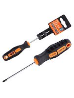 Отвертка позидрайв двухкомпонентная, CR-V тип PZ0x75, серия Алмаз TDM | код SQ1006-1201 | TDM