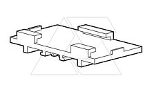 PEH держатель маркировки | код 16321126 | Entrelec