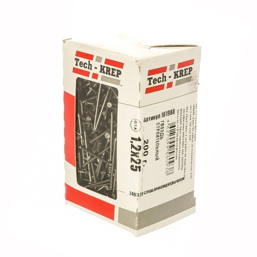 Гвоздь строительный 1.2х25 (уп.0.2кг) Tech-Krep/Zitar 101988