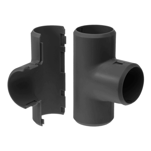 Тройник разборный черный d25 мм (1шт/200шт уп/кор) Промрукав | код PR13.0179 | ПРОМРУКАВ